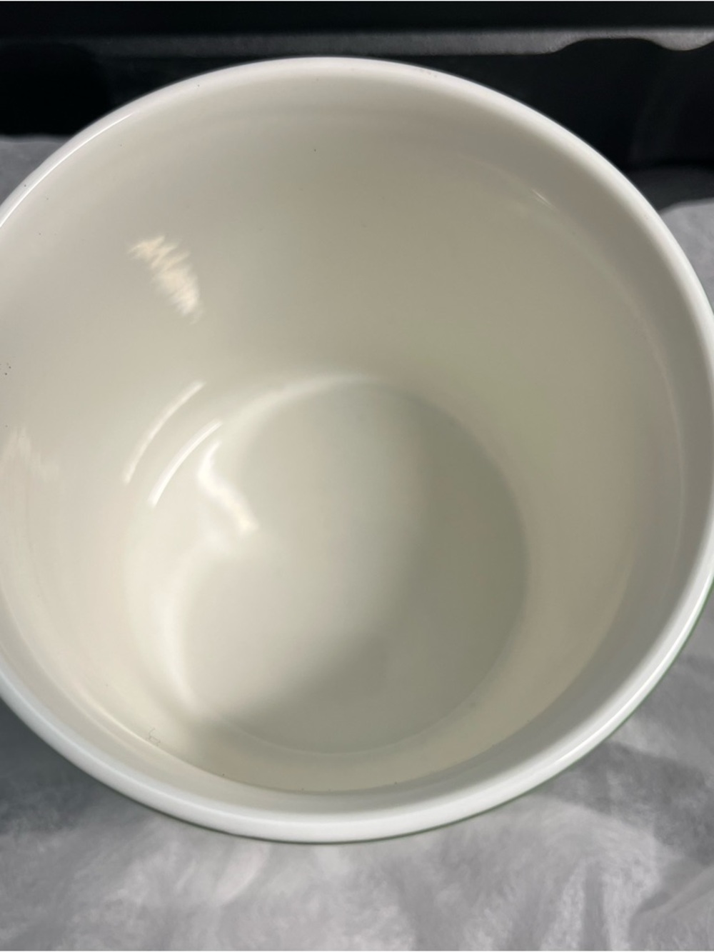 Kate spade One in a Million Green Lenox  White Striped Ceramic Mug - Picture 2 of 4
